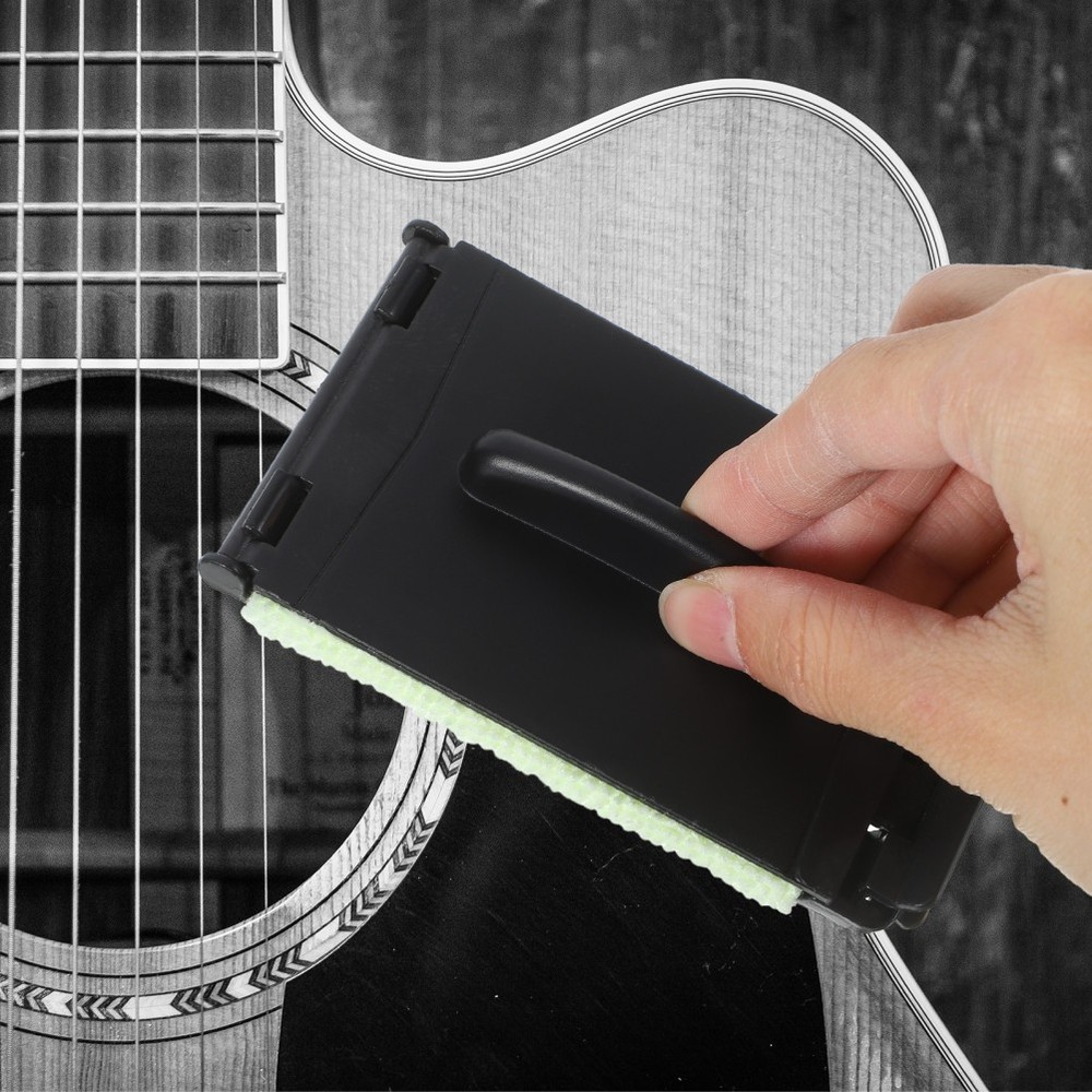 Electric Guitar Scrubber for Strings Maintenance Easy to Clean Tool