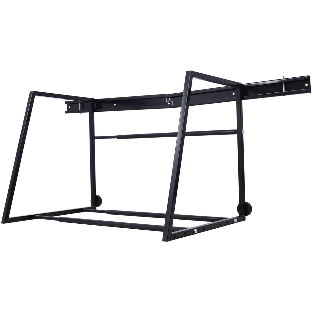 NEW-Heavy Duty Adjustable Garage Wall Multi-Tire Rack Storage,Black