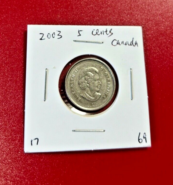 2003 5 CENTS CANADA COIN - NICE WORLD COIN !!!