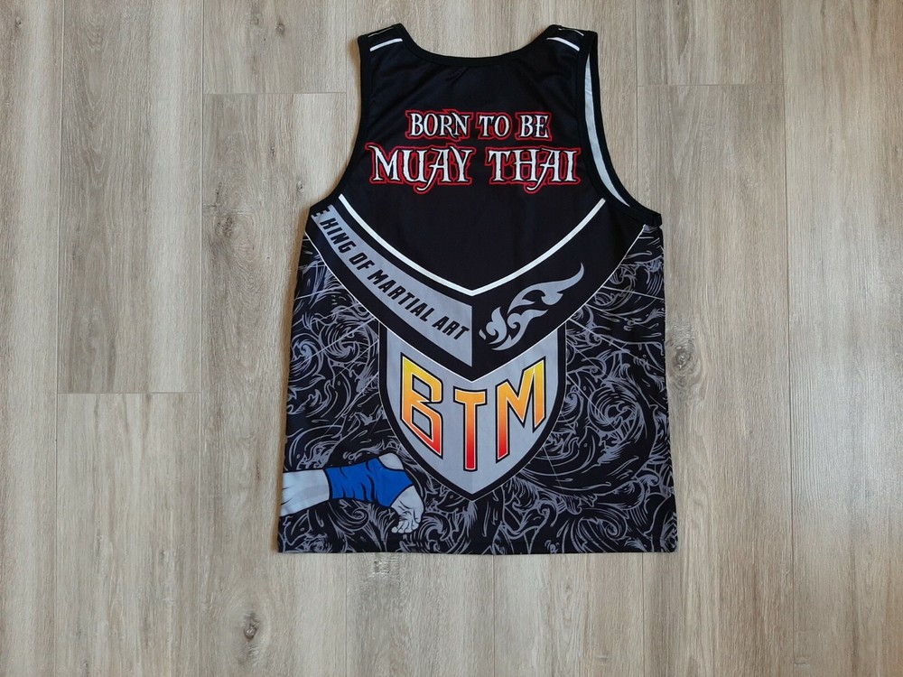 Muay Thai Shirt Size L Jersey Born