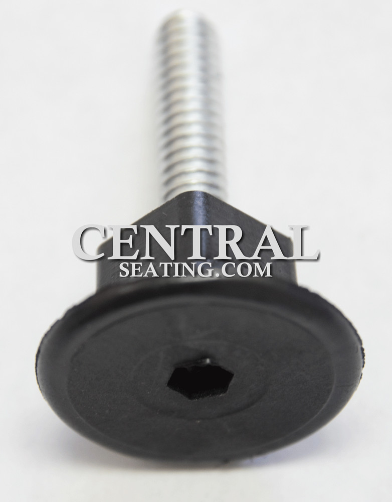 1.5"H Table Base Feet Leveler 48-Pack Black Plastic Stabilizer Wedges Leveling