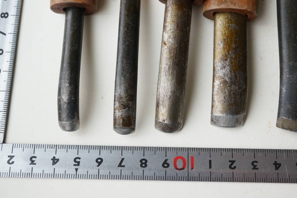 Maru Nomi Chisel Set 6pc Traditional Woodworking Tools High Quality