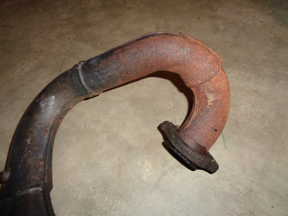 Yamaha Rt100 RT 100 Exhaust Head Pipe Expansion Chamber Header 1998