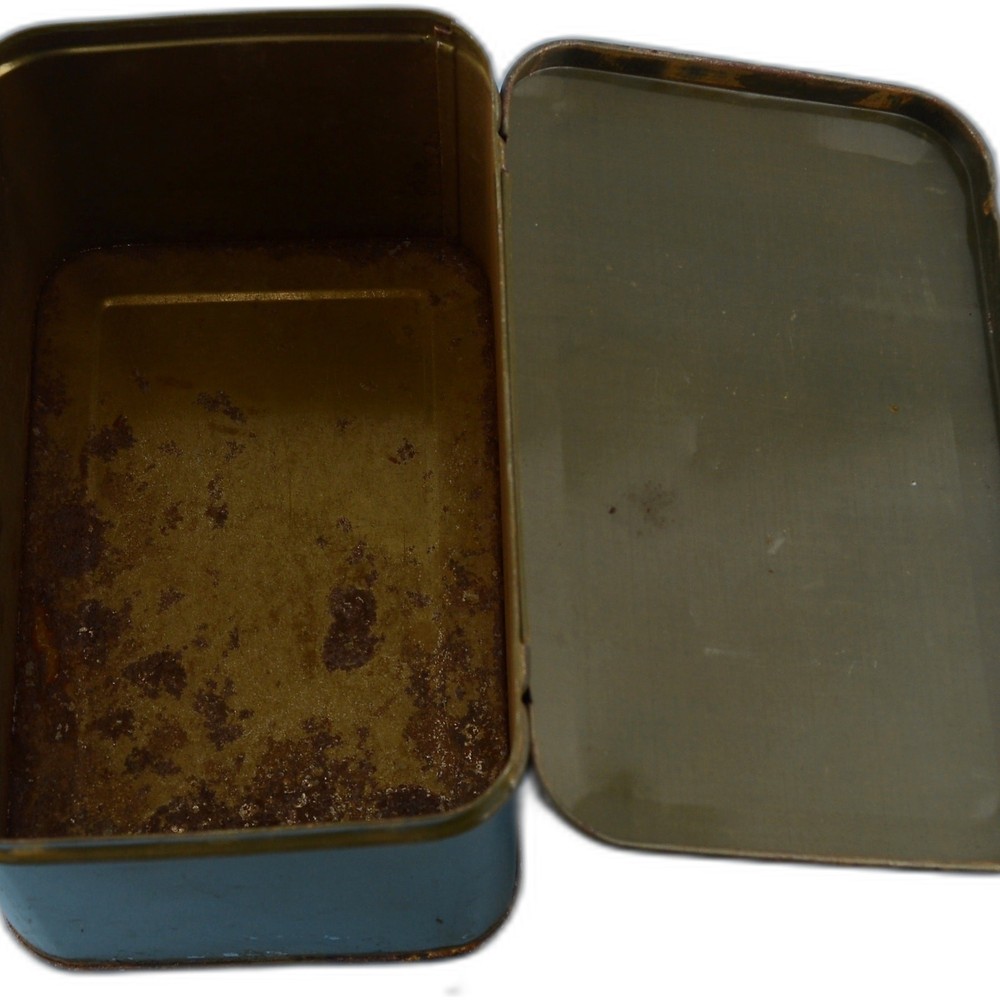 WWII American Optical Welding Goggle Tin Variable Density AO Military Box