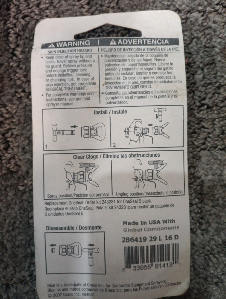 Graco RAC 5 SwitchTip 286419