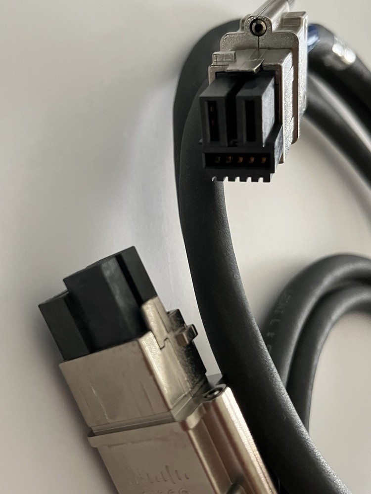 Lot of 2 - Cisco 37-1121-01 Stack Power Cable UNTESTED