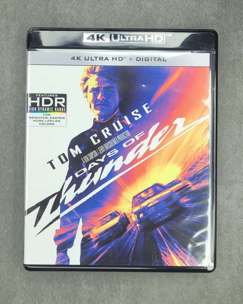 Days of Thunder (4K UHD + Digital) DVDs