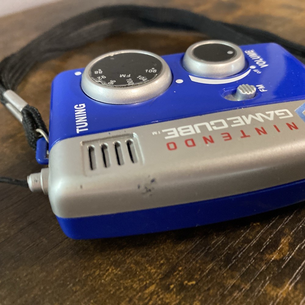 GameCube Mini Radio Promo W Instructions Tested