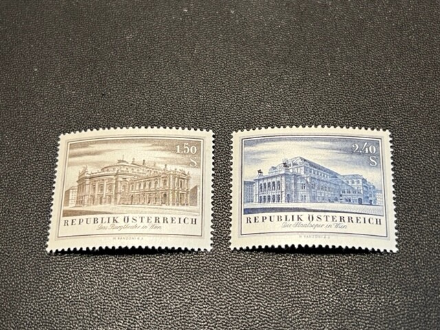 Austria 606-607 MH