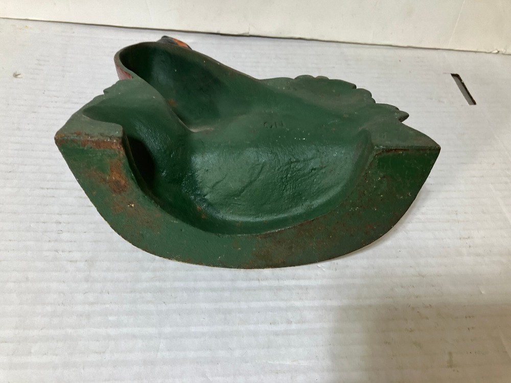 Cast Iron Pheasant Door Stop Vintage 8" tall CN36