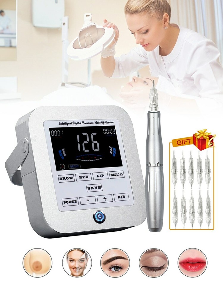 Biomase Permanent Makeup Machine Kit Professional Machine for Eyebrow Lips