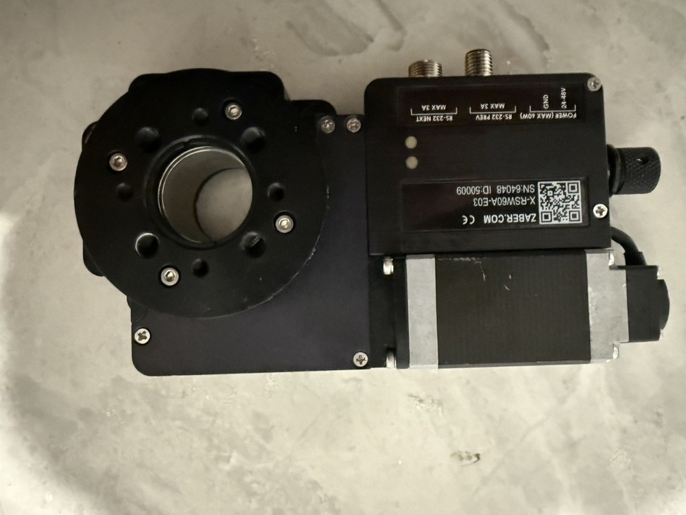 ZABER X-RSW60A-E03 Motorized High-Precision Rotary Stage