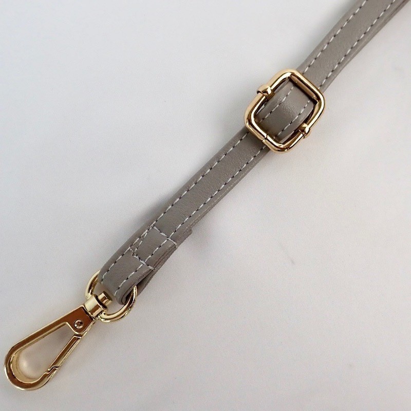 Shoulder Strap (Light Gray) Cotton Raffia