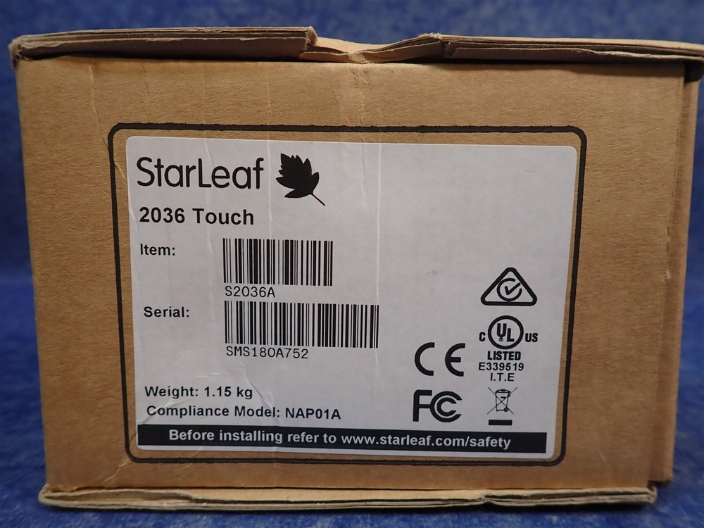 Starleaf 2036 Touch NAP01A Video Conferencing Controller (G41)