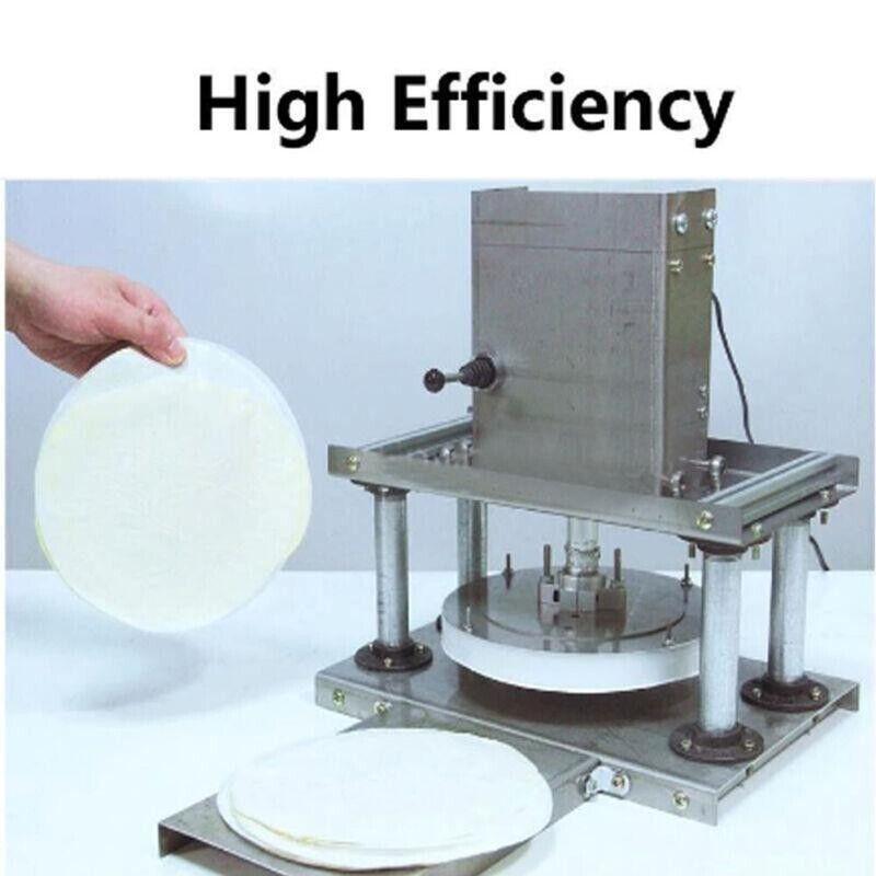 Electric Tortilla Dough Roller Commercial Sheeter Pastry Press Making Machine