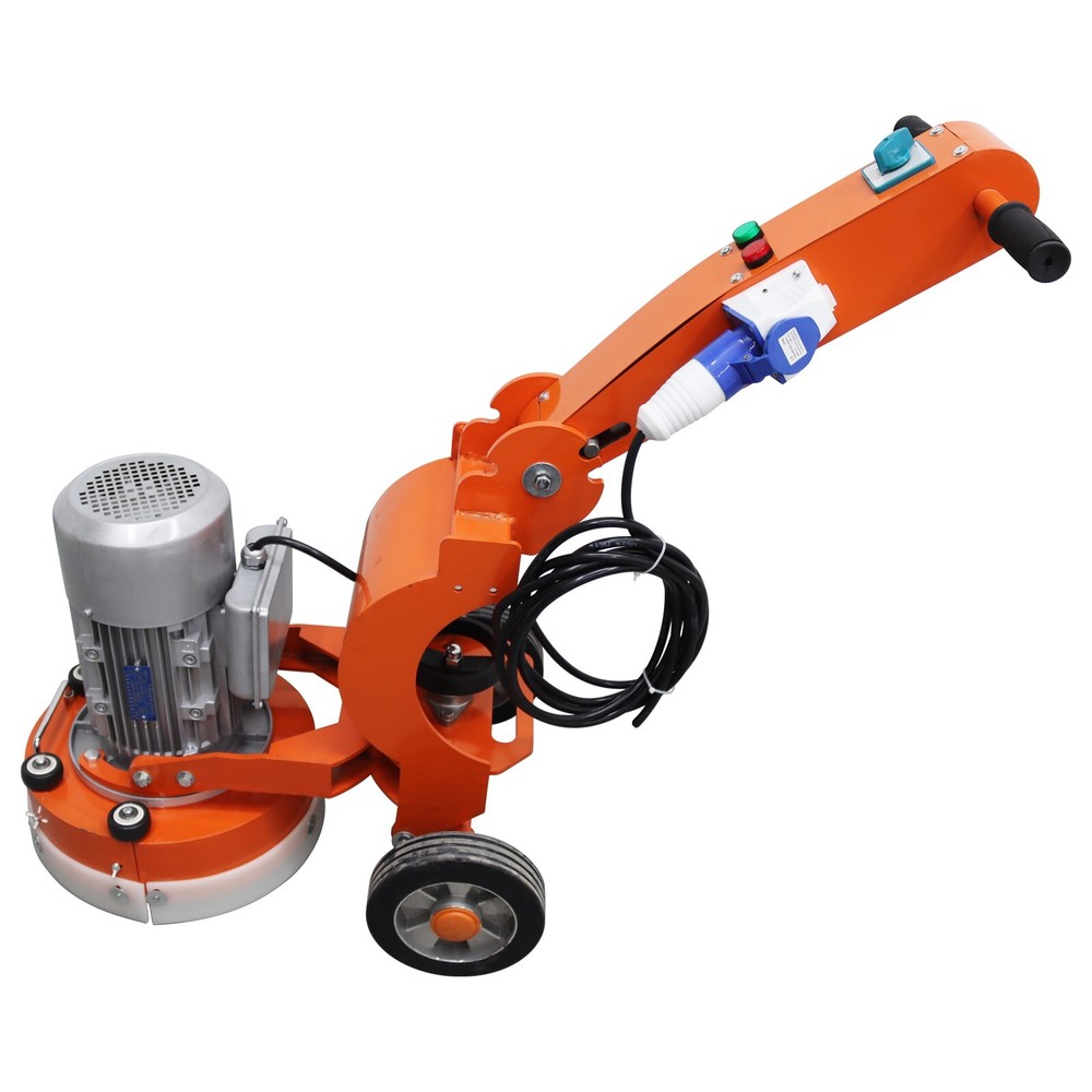 220V Floor Grinder&Trimmer Machine W/Foldable&Adjustable Arm for 12.99" Width
