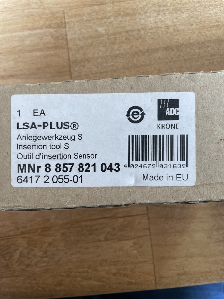 Krone LSA-Plus Insertation Tool with Sensor Pre-Owned