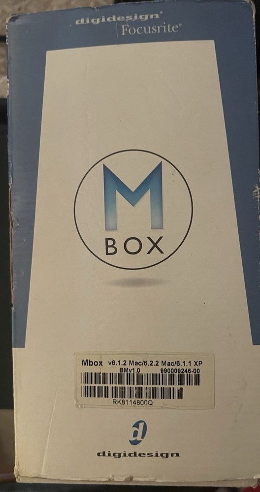 M Box Pro Tools for Mac Digidesign Focusrite