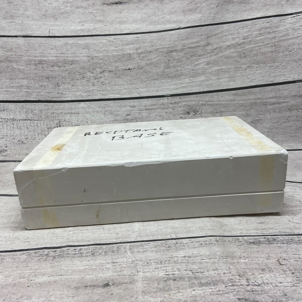 Unbranded Ceramic Casting Mold Rectangular Base #21