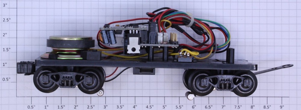 K-Line K3501-E001 Tender Chassis with Trucks