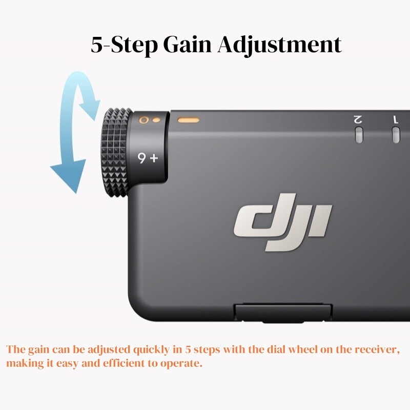 DJI Mic Mini Wireless Microphone 1TX+1RX