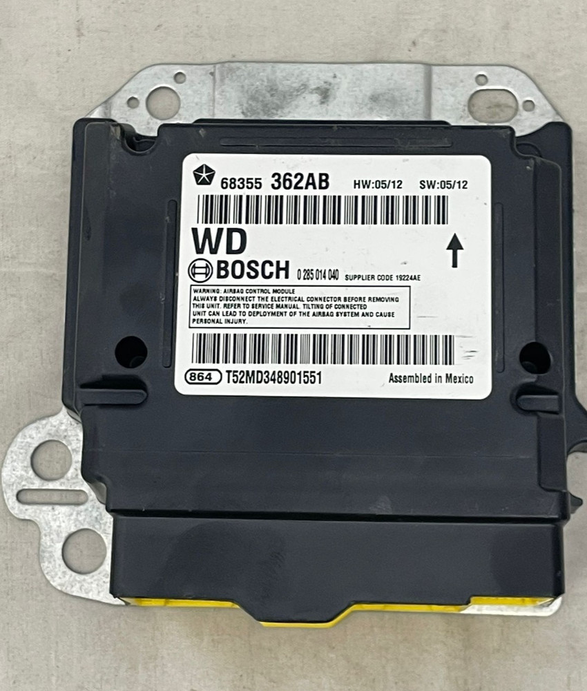 FOR 18-20 DODGE DURANGO RESTRAINT CONTROL MODULE OEM 68355362AB