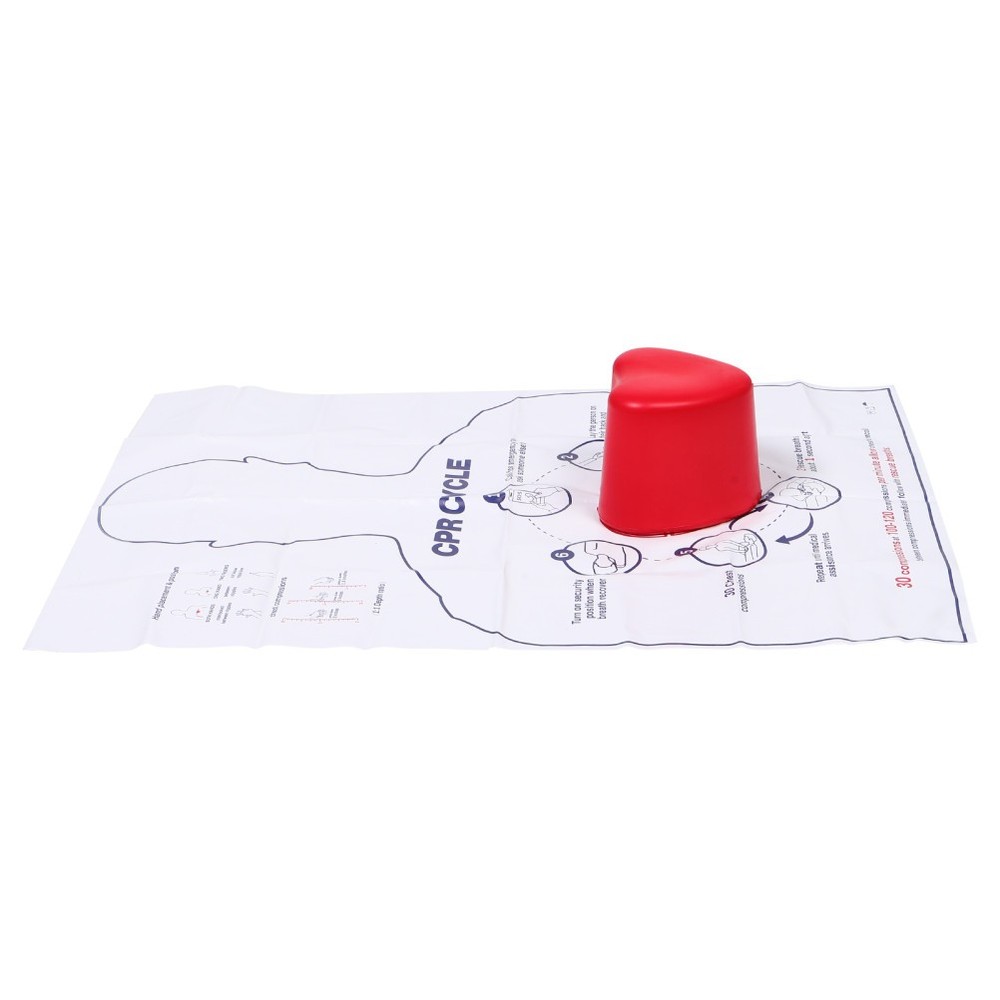 Cardiac Training Model Cpr Practice Tool for Beginners Compression Aid