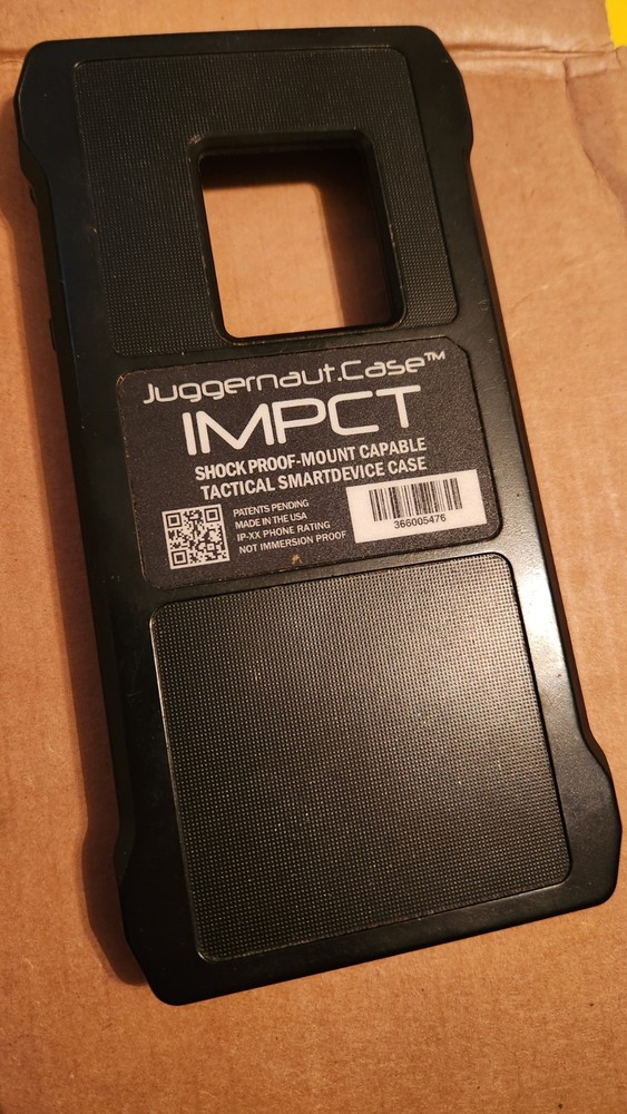Juggernaut S9 + Impact Case Shock Proof Mount Capable Tactical - BLACK S9 Plus
