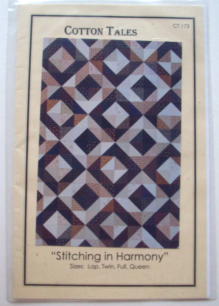 Stitching in Harmony craft quilt pattern *A12
