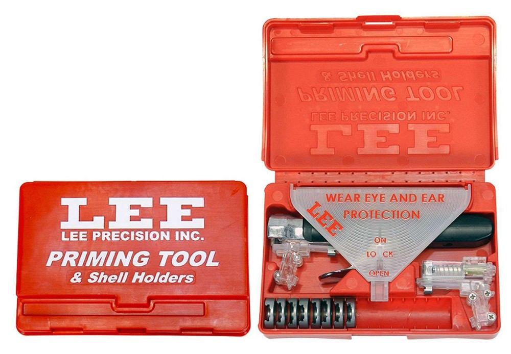 LEE 90215 Priming Tool Kit 90215 With 8 Shell Holders FAST SAME DAY SHIPPING