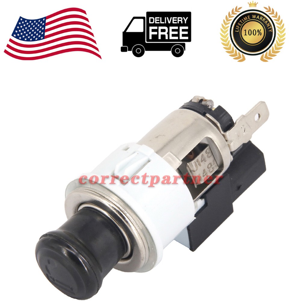 Cigarette Lighter Assembly Element & Bezel Set Front For Toyota / Lexus / Scion