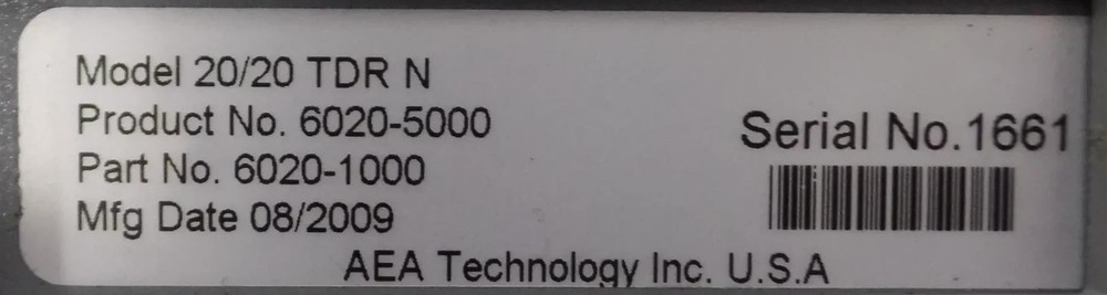 AEA Technology Model 20/20 TDR N - Free Shipping