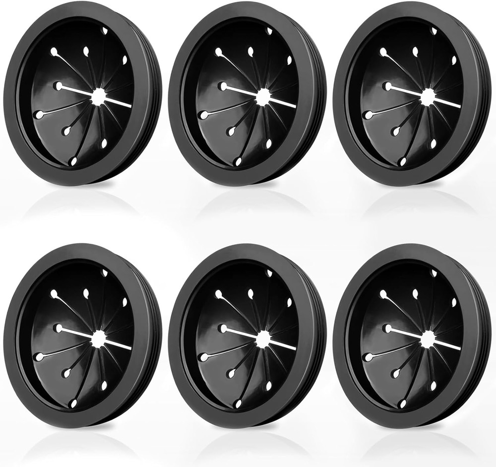 6 PCS Garbage Disposal Splash Guard, Garbage Disposal Cover, 3 Inch Kitchen Sink
