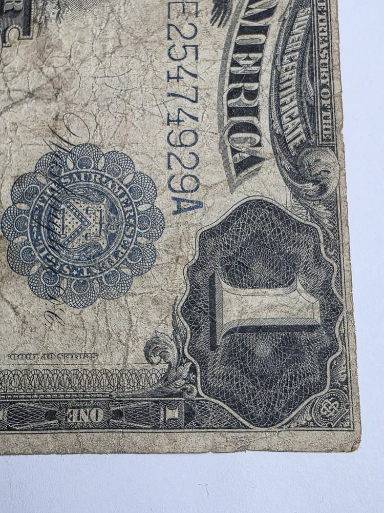1899 $1 SILVER CERTIFICATE BLACK EAGLE NOTE Fr-235