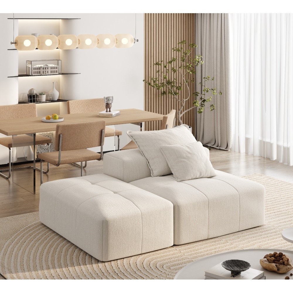 Modern Oversized Sectional Sofa, No Assembly, Chenille Fabric, 30+ Combos