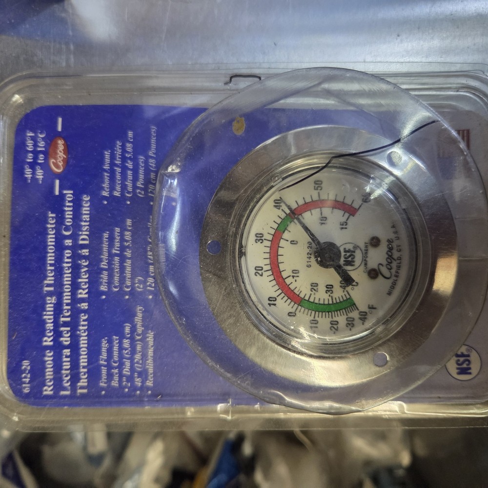 Cooper Remote Reading Thermometer for Accurate Temperature Control