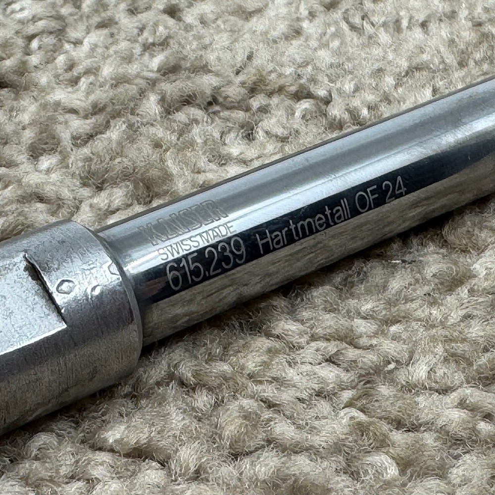 KAISER 12mm SOLID CARBIDE BORING BAR + INSERT HEAD - 10.615.239 & 10.615.283