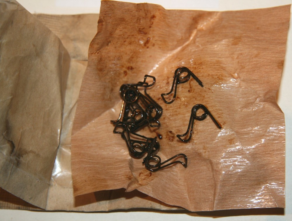 M1 Carbine Trigger Spring Dated 4/52 NOS -#ET203