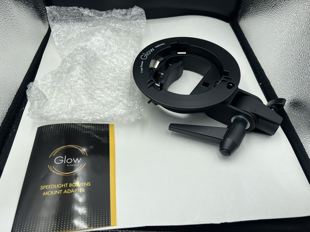 bowens s type mount adapter for speed light glow by flashpoint