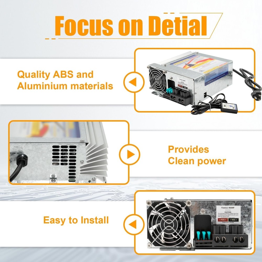 PD9260 RV Power Converter 60Amp 120V to 12V RV Converter Charger 9200 Series