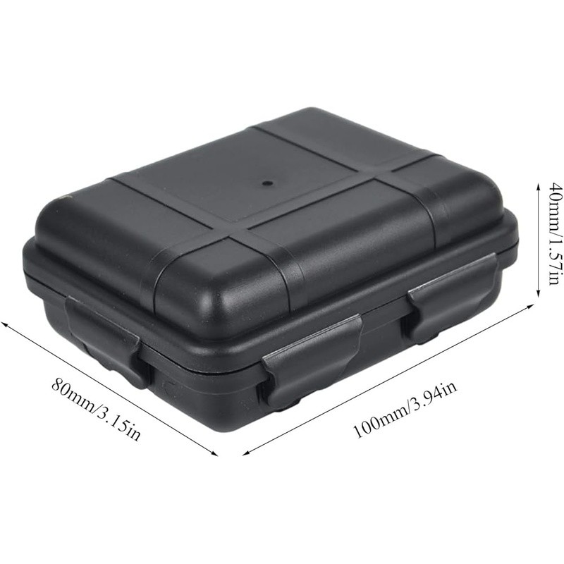 Waterproof Storage Box Shockproof Case Valuables Electronics Dry Protection New