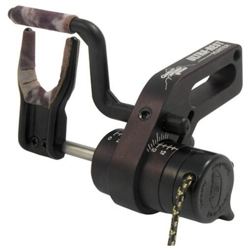 UltraRest Hunter Black Left Hand Bow Rest - Adjustable, Lightweight, Precision D