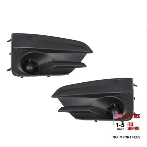Pair Fog Light Cover Bezel Compatible with 2017-2019 Impreza Front Left Right