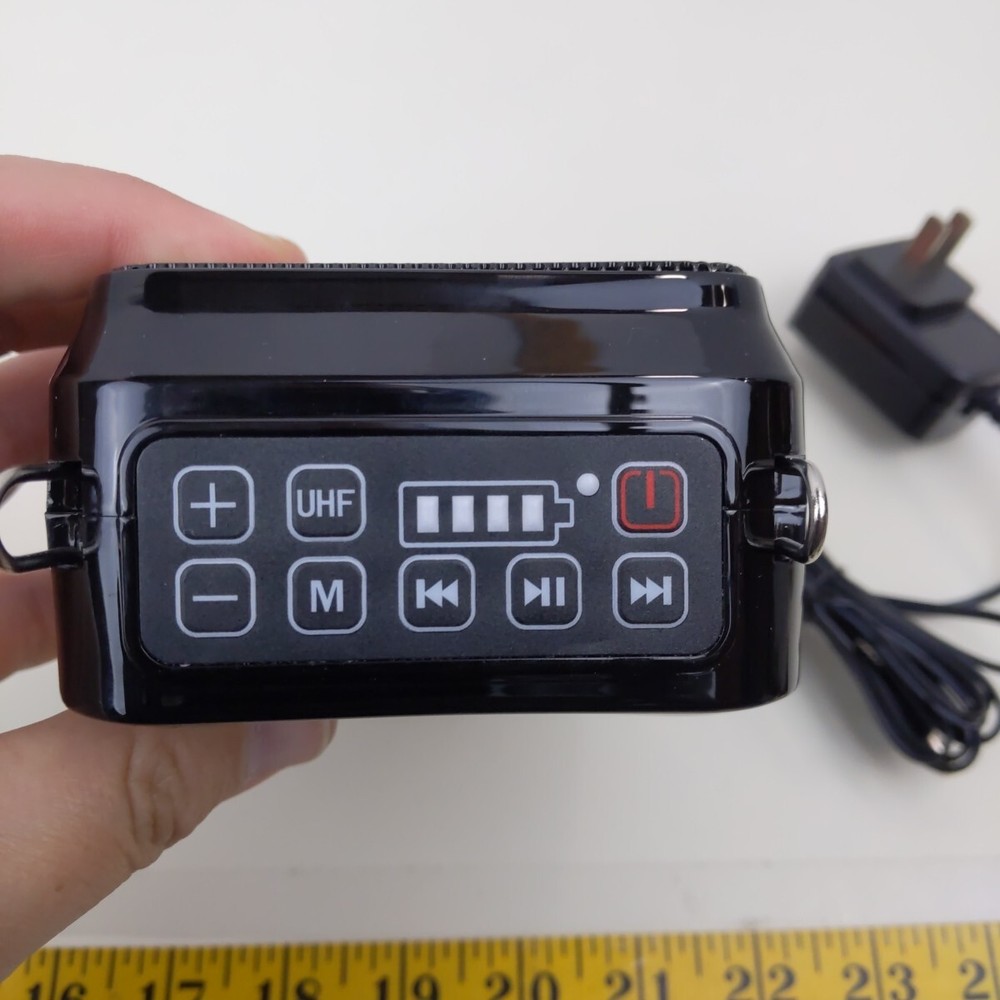 WinBridge Portable PA System S92 Plus Black Audio Device No Microphone