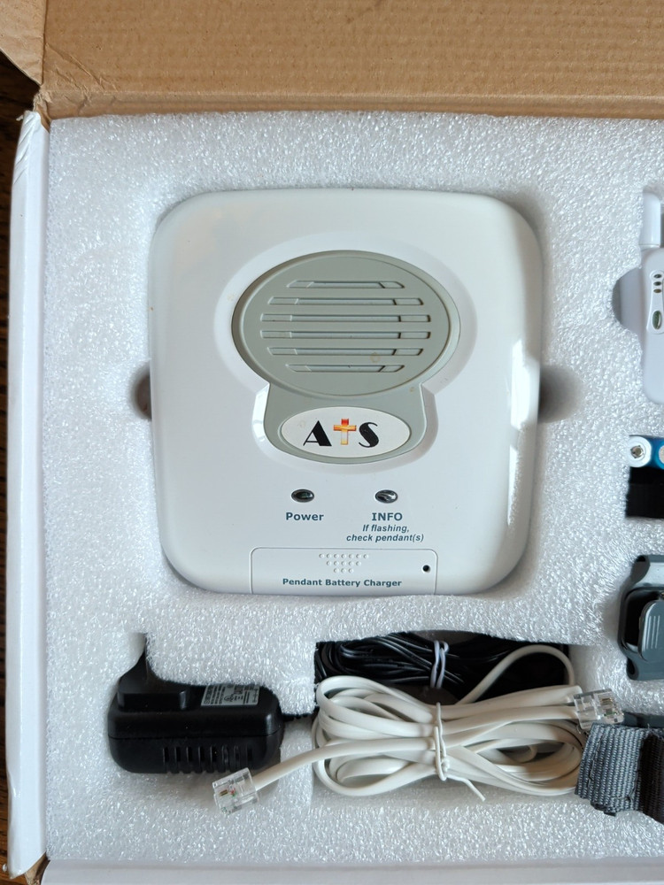 ATS Personal Emergency Response System with 2-Way Voice Pendant Communicator