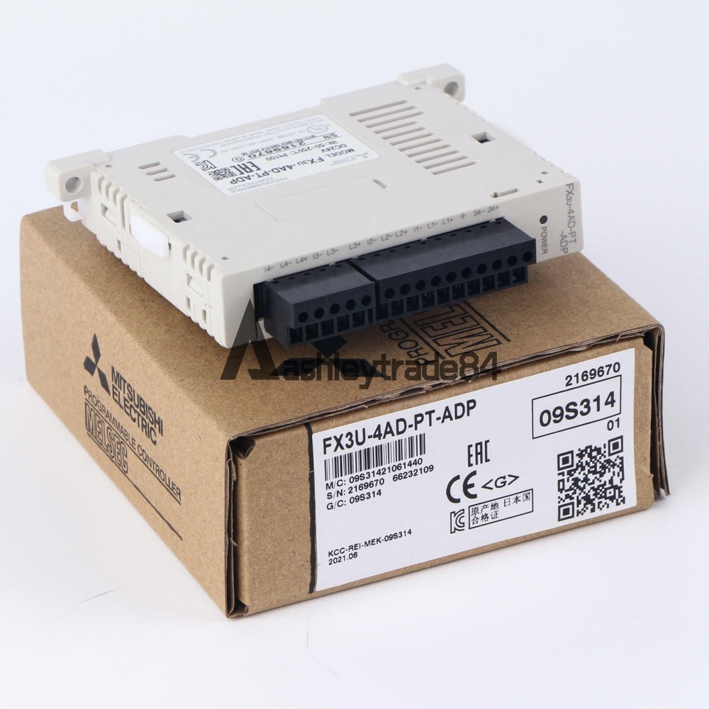 New One Mitsubishi PLC MODULE FX3U-4AD-PT-ADP