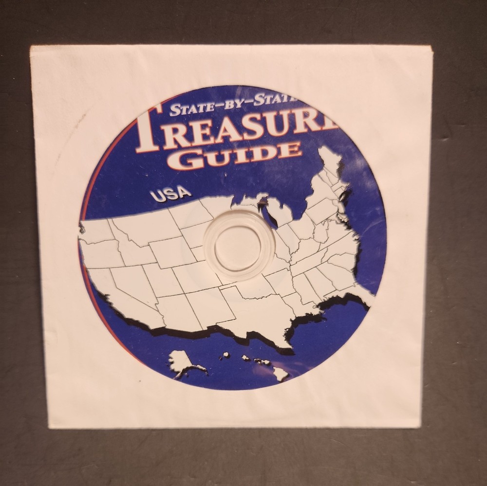 Metal detecting CD State by State Treasure Guide. Great info.
