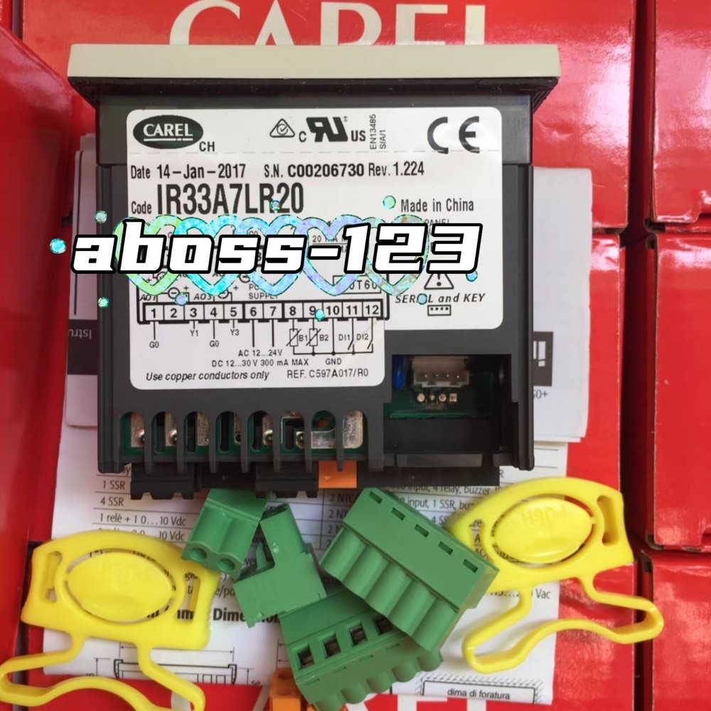 CAREL IR33A7LR20 Temperature controller#1pcs New In Box
