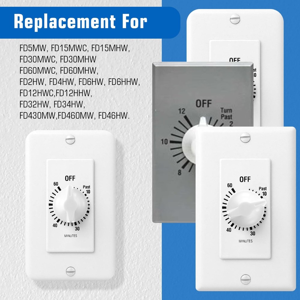 6Pcs Timer Knob Replacement, Switch Compatible with Intermatic -...