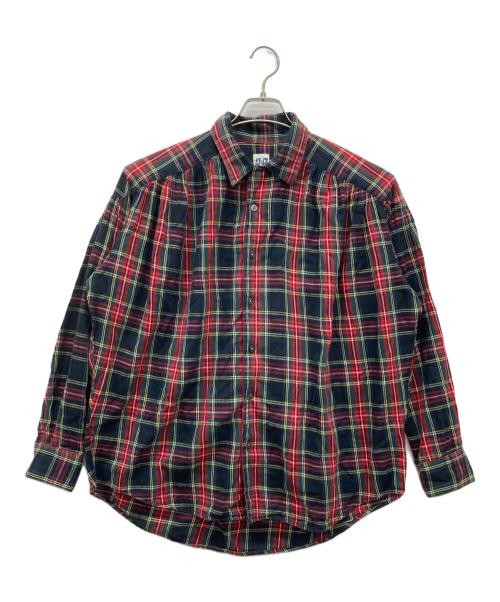 AiE                    Check shirt Red